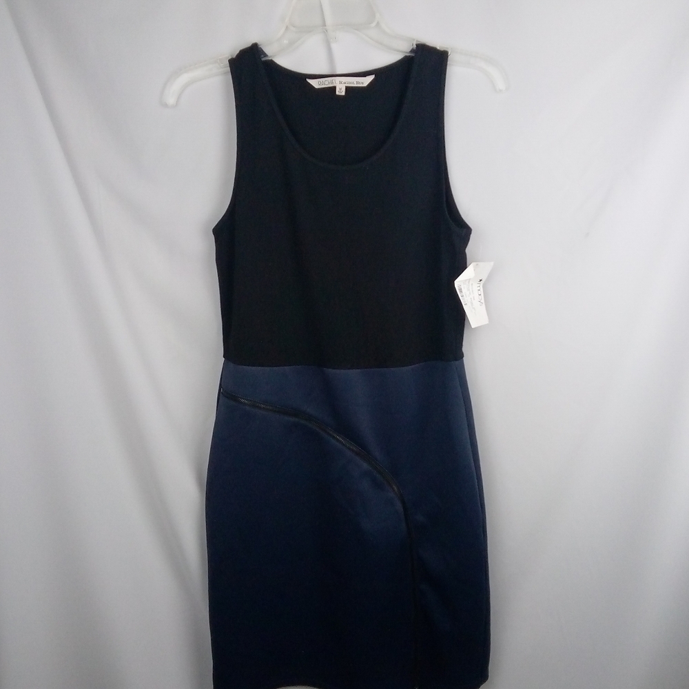 Rachel Roy Dress blue & black Sz Medium NWTS